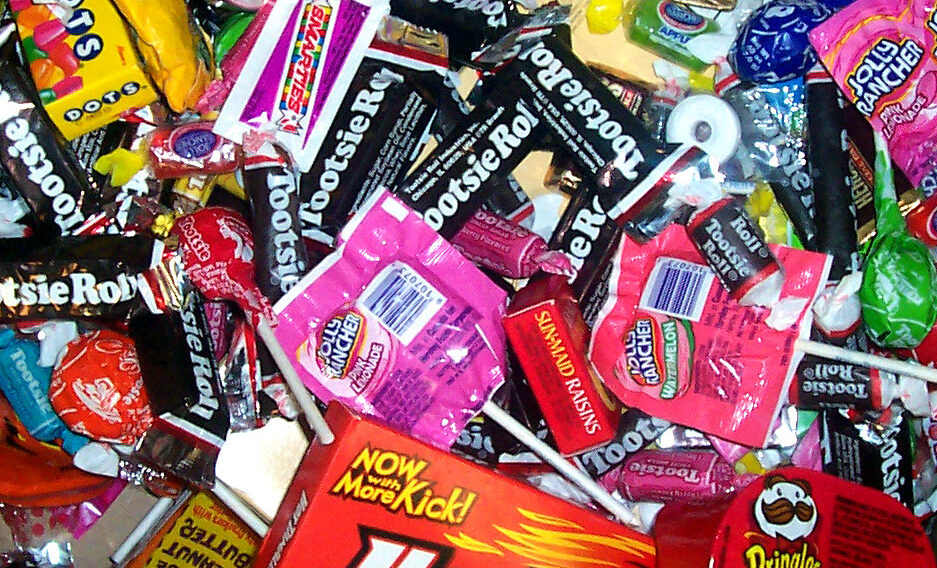 Wrapped candy donation guide