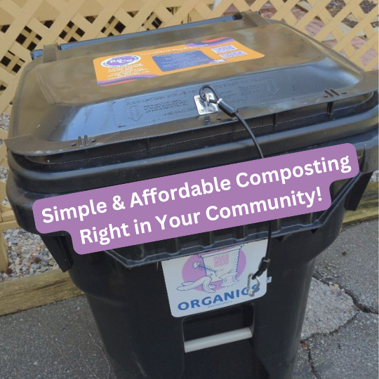 community composting dropoff site