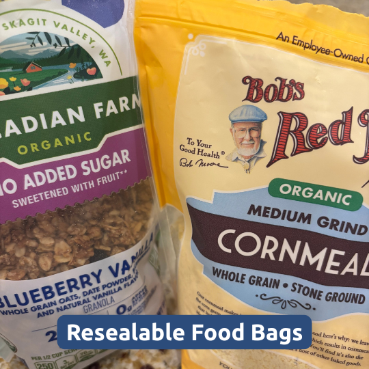 recycle reseable food bags