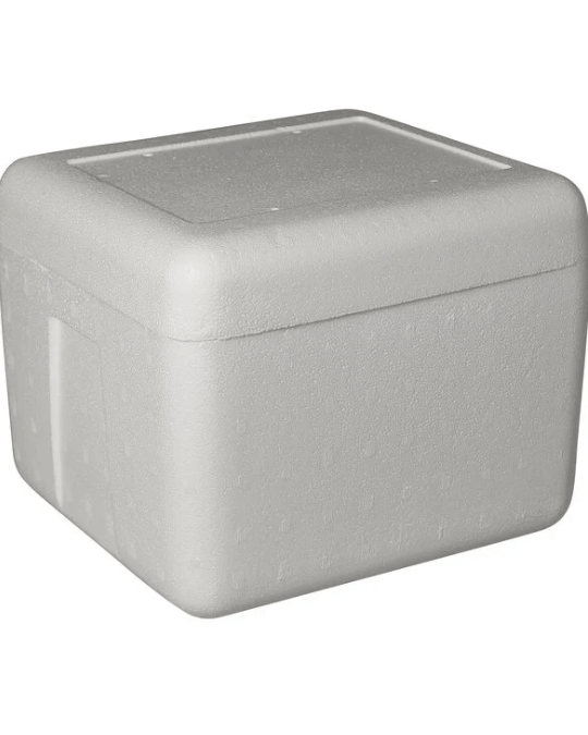 Rigid Styrofoam cooler accepted for recycling