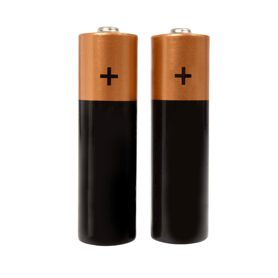 Example alkaline household batteries