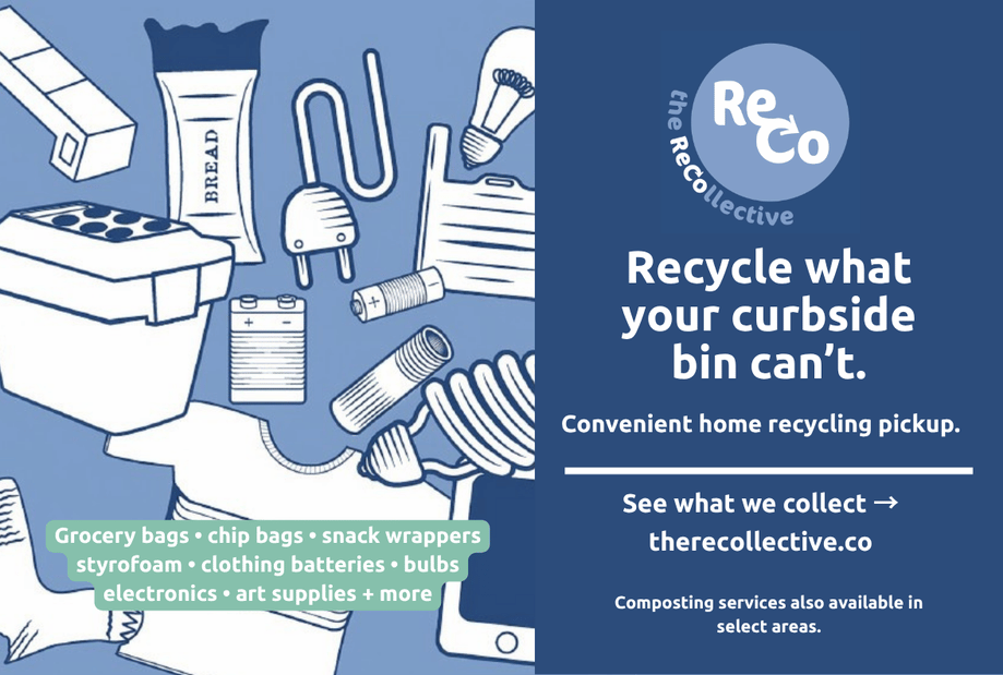 The ReCollective referral postcard